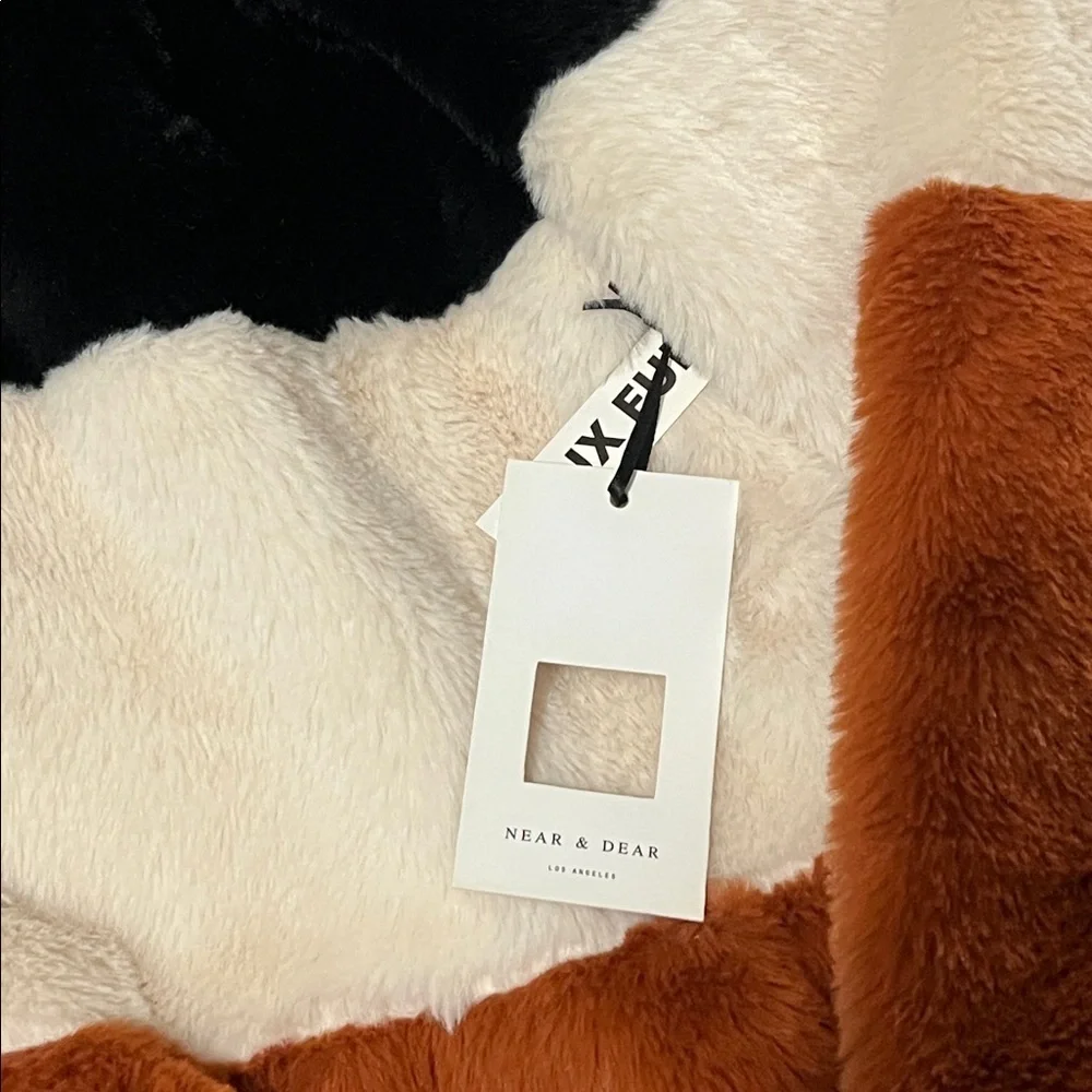NWT Near & Dear Faux Fur Jacket